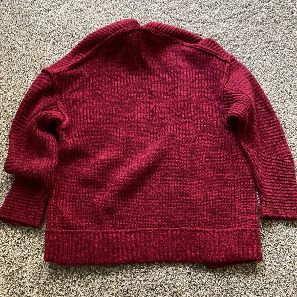 NWT FREE PEOPLE High Hopes Cardigan - Plum Blossom - Picture 6 of 6